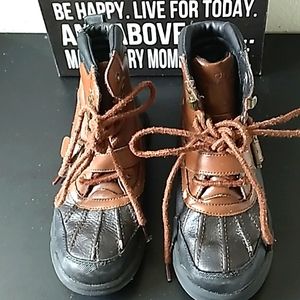 Boy's Polo Lace Up Boots